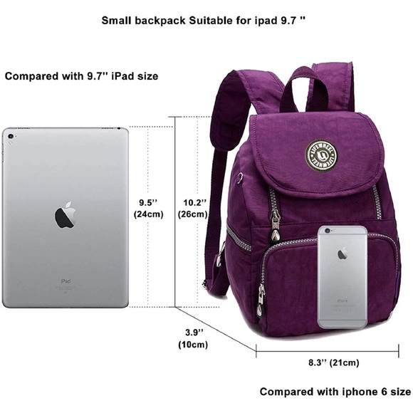 Mini Backpack with multiple Pockets - Picture 8 of 8